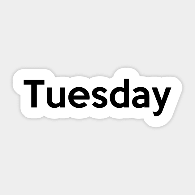 Tuesday Sticker by AustralianMate